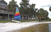 Beach Shot with Sailboat